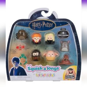 Squish-a-longs "Harry Potter" Mini-Squish + Accessory 6-Pack